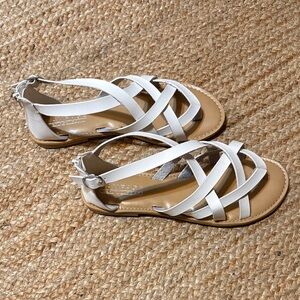Rampage White Strappy Women's Sandals